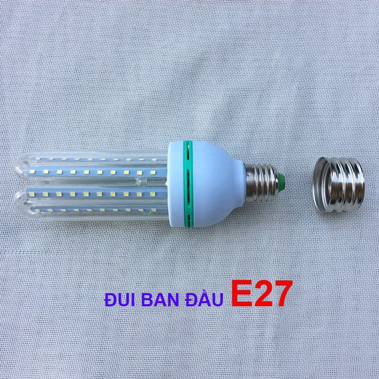 Bộ 5 đầu chuyển đổi đui đèn đui xoáy E27-E40 V2