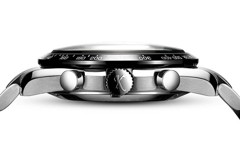 Đồng hồ nam chính hãng KASSAW Eco Drive K988-1 Kính sapphire ,chống xước,Chống nước ,BH 24 tháng
