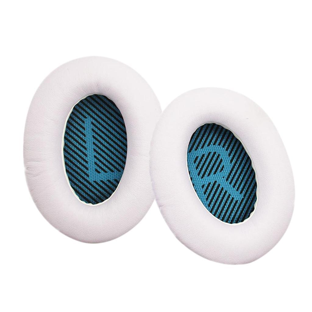 White   for   QC15  QC25 QC35  Ae2w Headphones Pads Cups