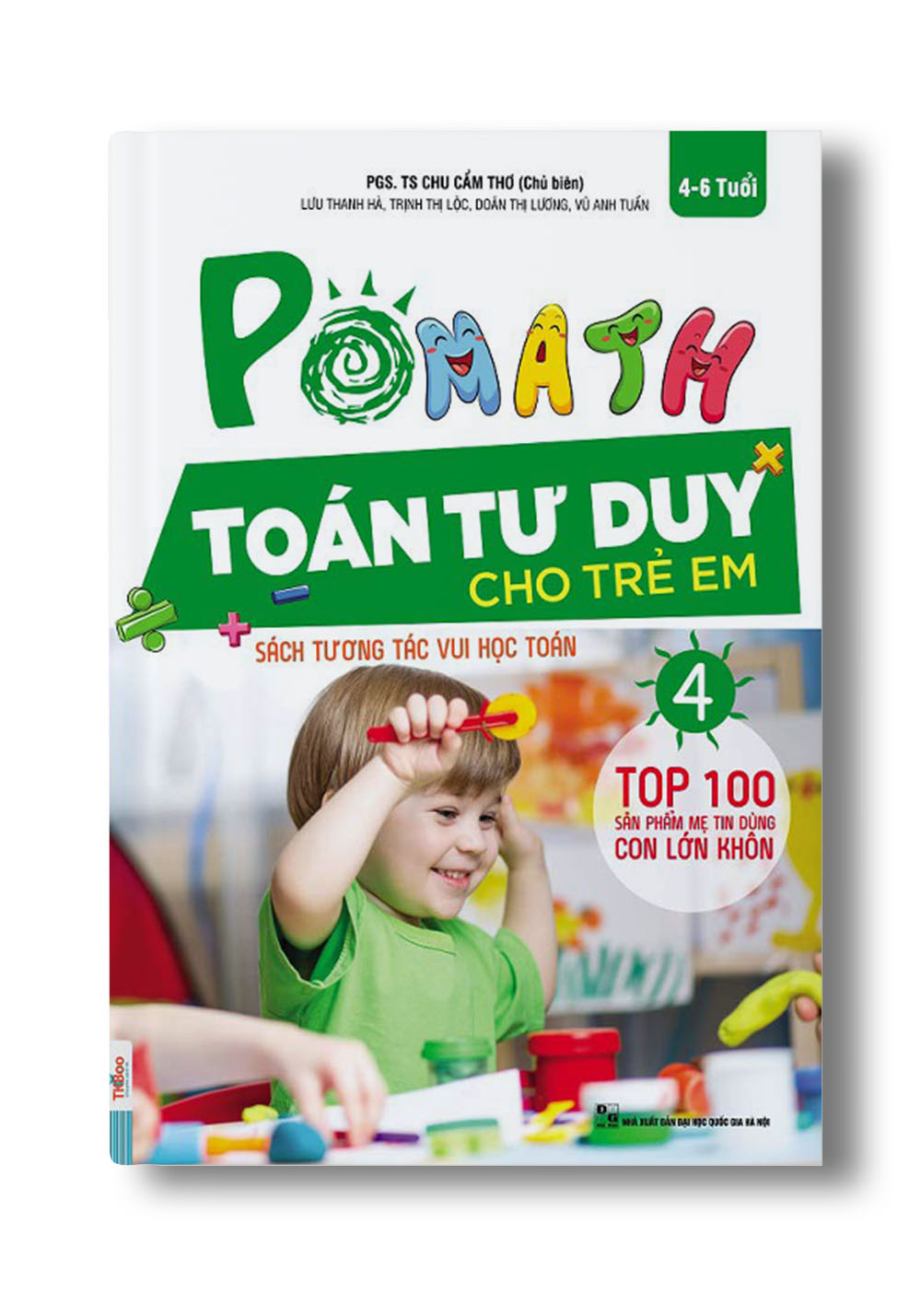 Pomath 4 – Toán Tư Duy Cho Trẻ Em Từ 4 – 6 Tuổi - TKBooks