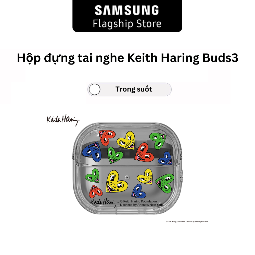 Hộp đựng tai nghe Keith Haring Buds3 - Hàng chính hãng