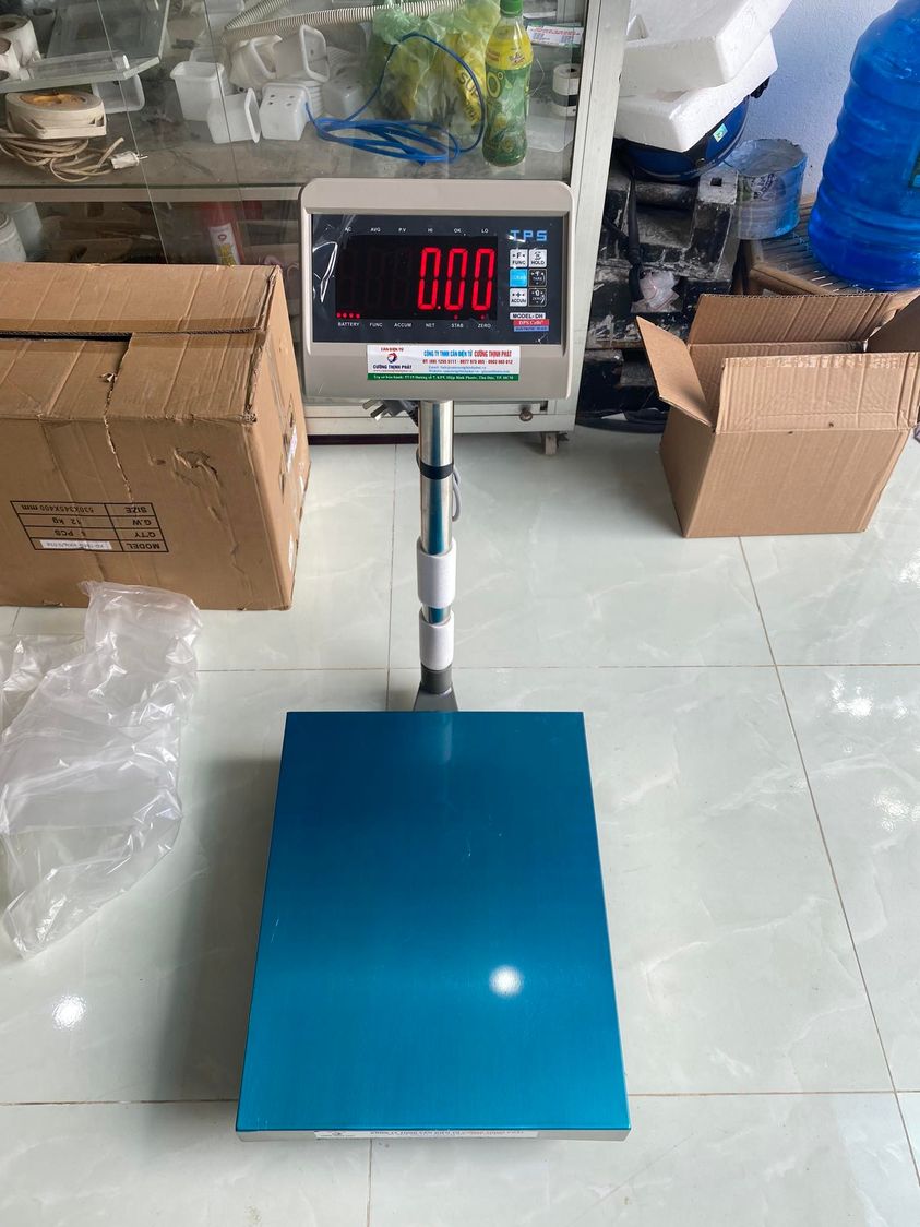 Cân bàn điện tử TPS DH Mức cân 150kg độ đọc 0.02kg- Kích thước bàn: m.