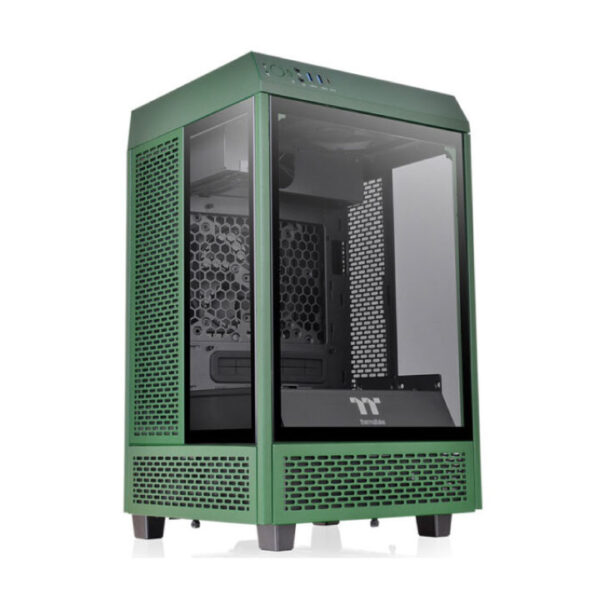 Vỏ Case Thermaltake Tower 100 TG Racing Green - Hàng Chính Hãng