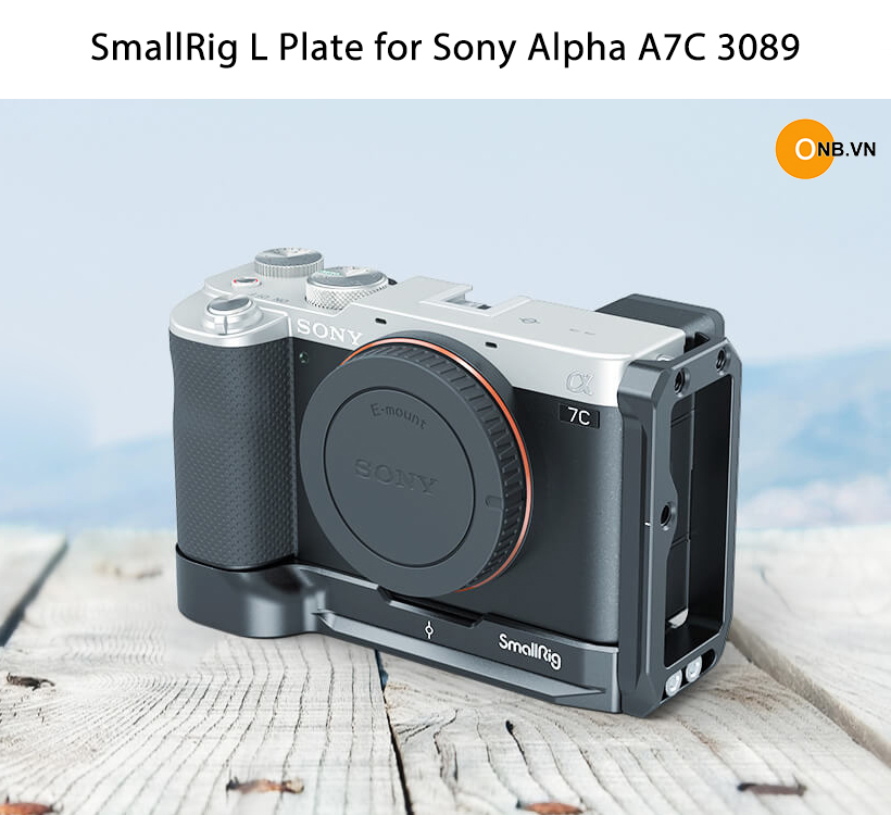 SmallRig L Plate So-ny Alpha A7C 3089 để máy ngang dọc