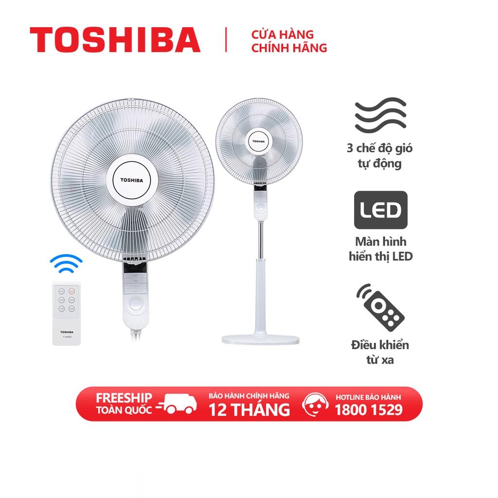 Quạt đứng Toshiba F-LSA20(H)VN 60W - Điều khiển từ xa - 5 cánh - Hẹn giờ tắt/mở - Hàng chính hãng