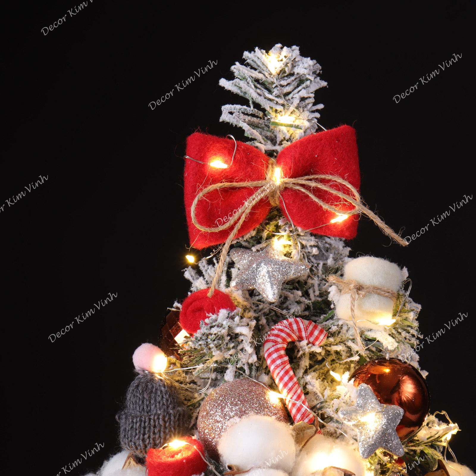 Cây Thông Hàn Quốc THQ02 Trang Trí Giáng Sinh 30cm