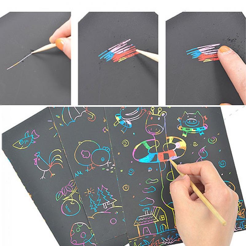 Bộ giấy nghệ thuật Scratch