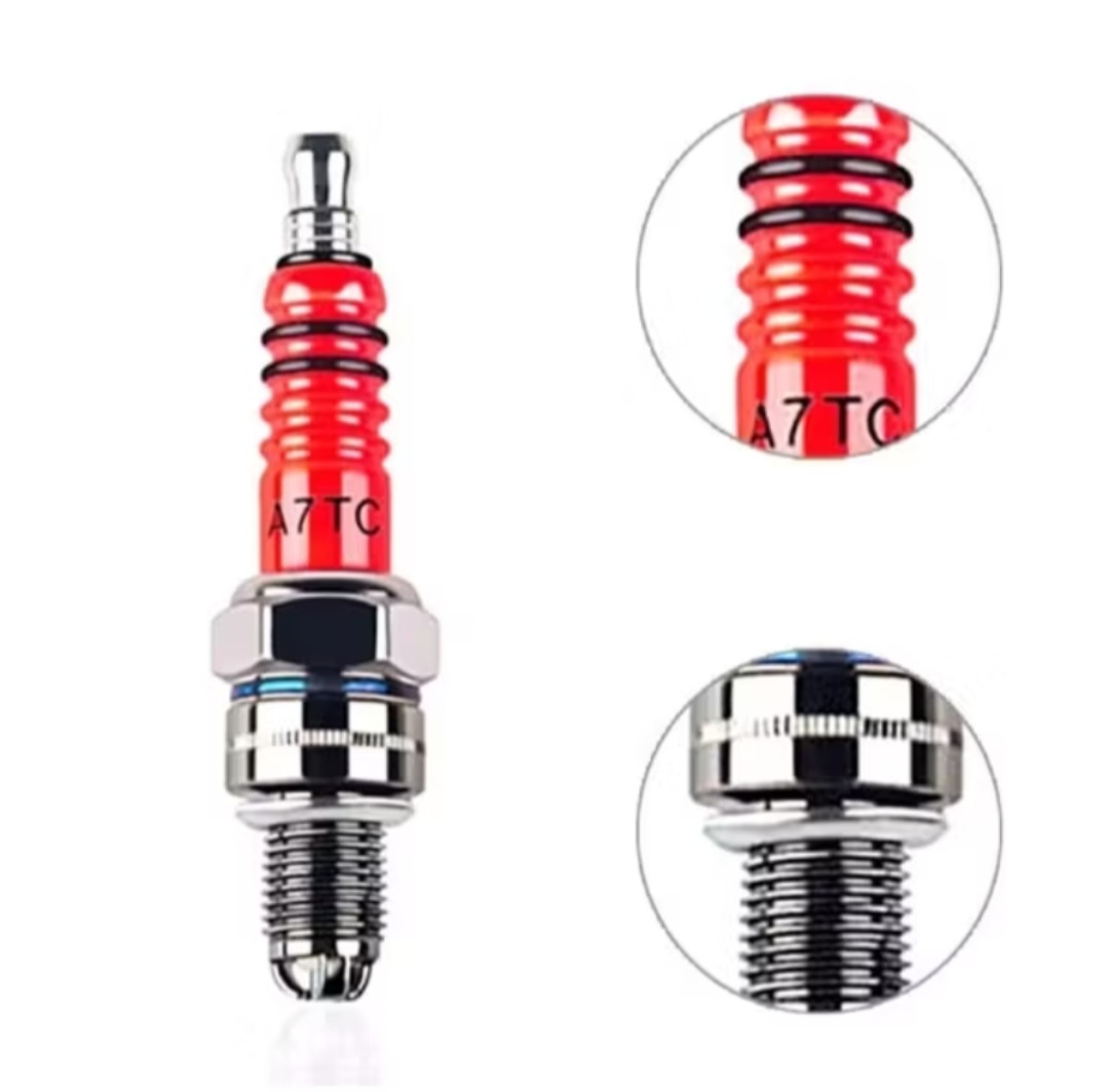 1 CÁI BUGI 3 CHẤU LẮP XE MÁY ĐÁNH LỬA SIÊU MẠNH TIẾT KIỆM XĂNG