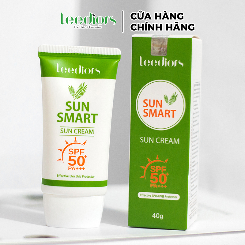 Kem chống nắng Leediors  Sun Smart SPF 50+ Bảo Vệ Da  LD01