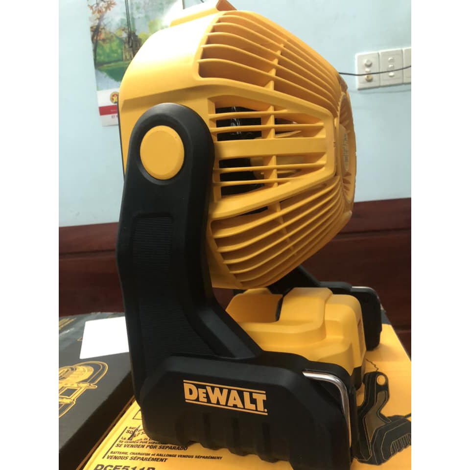 CHÍNH HÃNG - Thân máy Quạt dùng pin 18V/20Vmax DEWALT DCE512N ( chưa có pin, sạc)