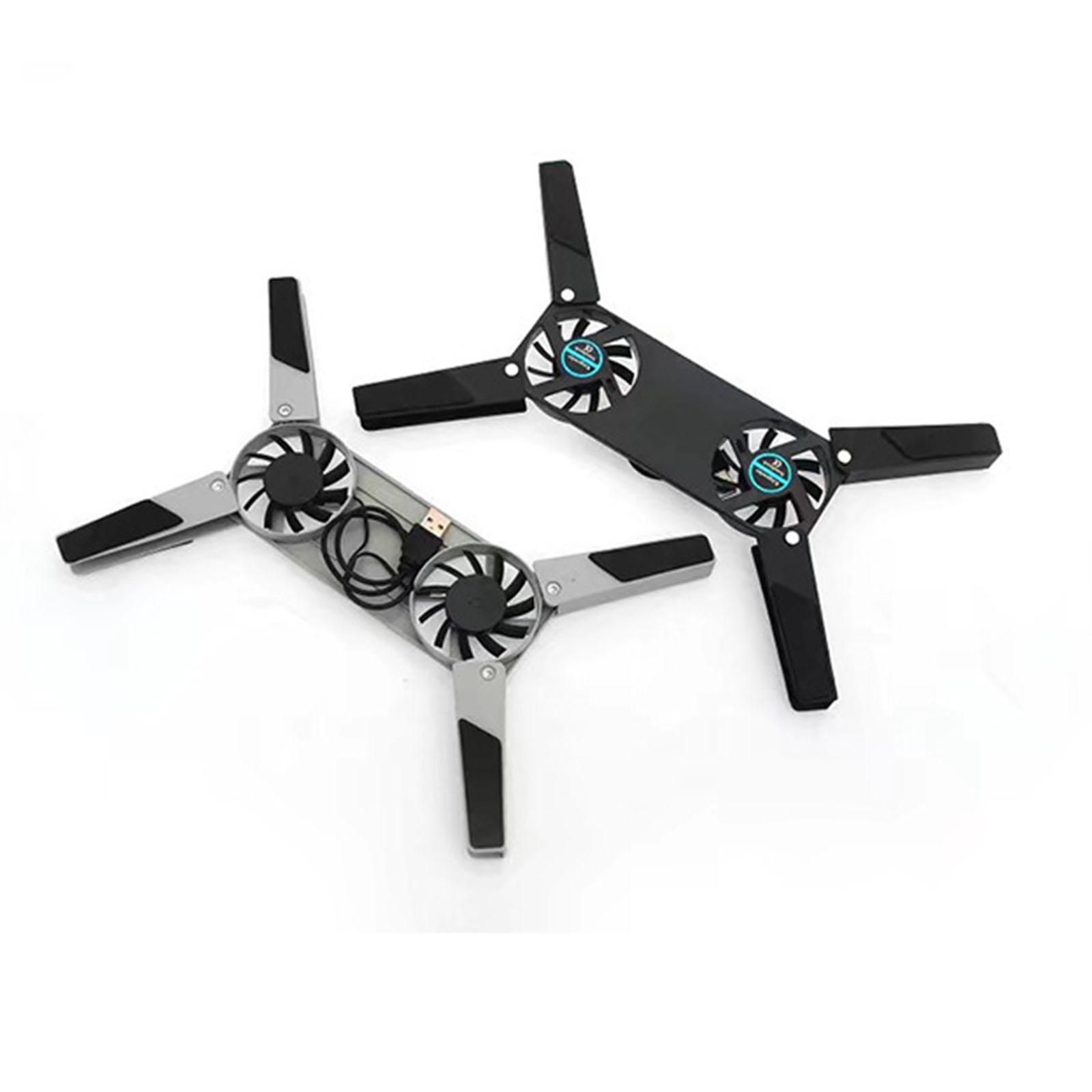 Laptop Cooling Stand 2 Quiet Fan Accessory Strong for Business