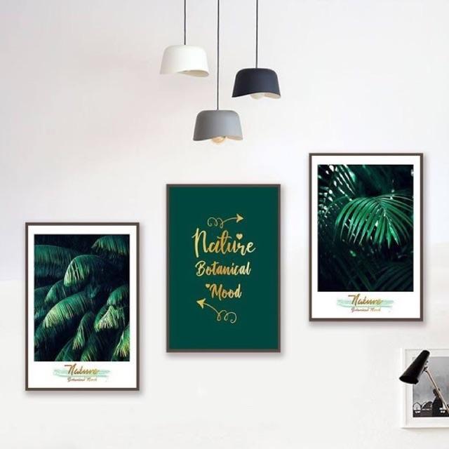 Tranh CANVAS mẫu lá cây