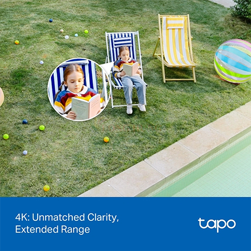 Camera ngoài trời TP-Link Tapo Outdoor Pan/Tilt Home Security Wifi QHD 8MP 4K C560WS - Hàng chính hãng