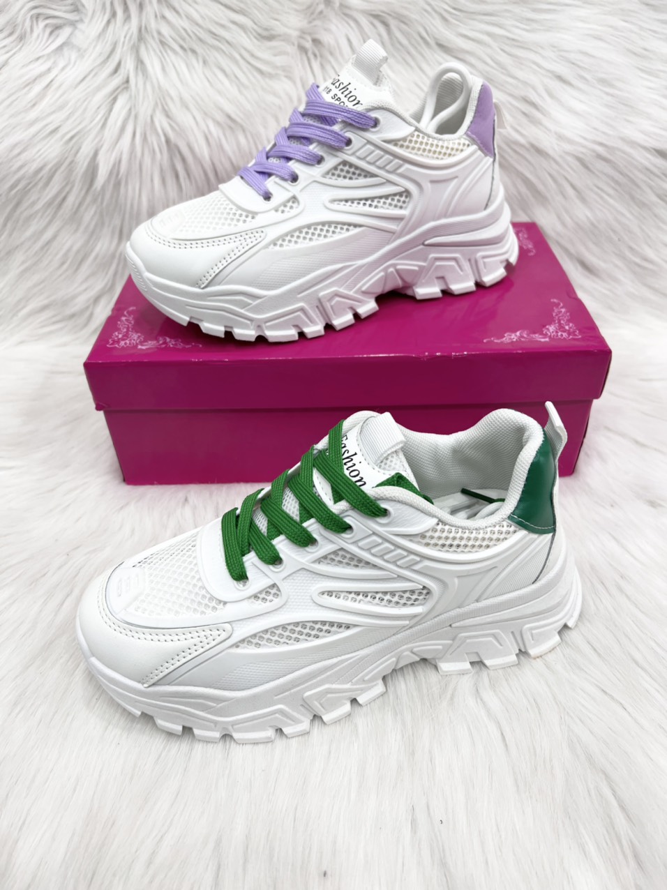 Giày Thể thao Nữ -Giày sneaker Nữ , Form đẹp , Hàng Quảng Châu Cao Cấp