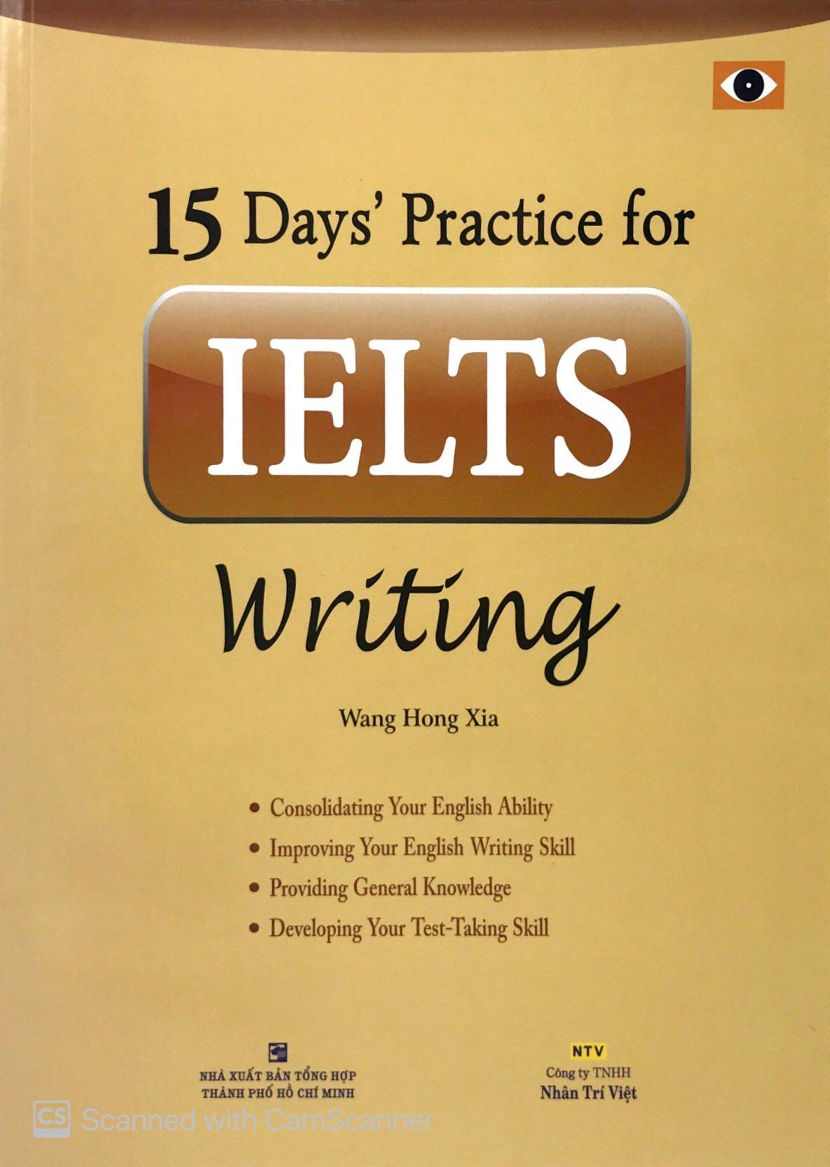 15 Days' Practice For IELTS Writing (Tái Bản)