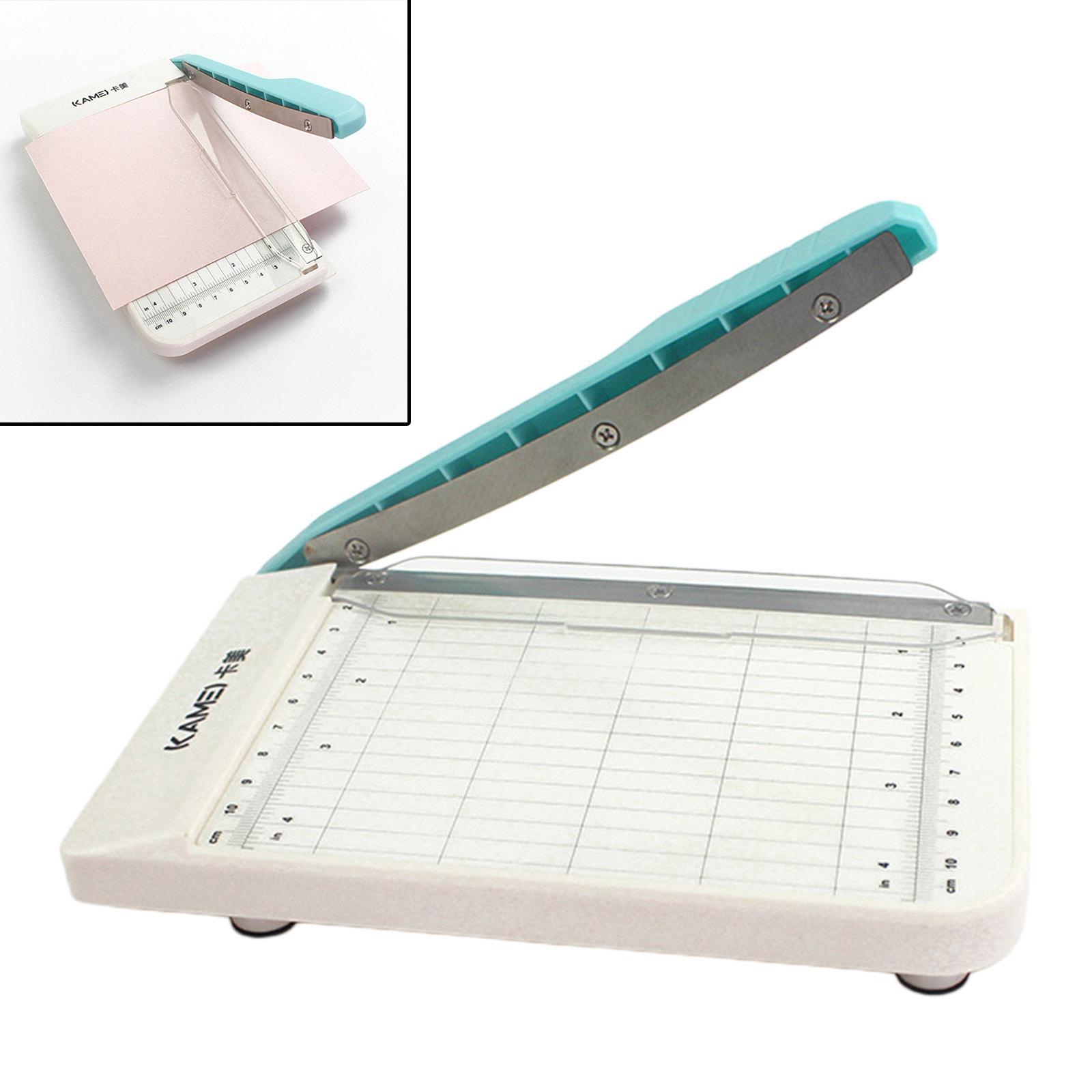 Portable 6'' Paper Trimmer Guillotine Photo Cutter for Label Coupon Laminated Paper Home Office