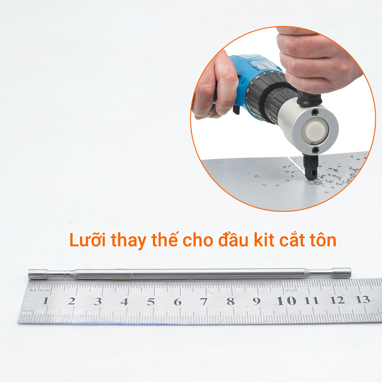 Lưỡi thay thế cho đầu cắt tôn