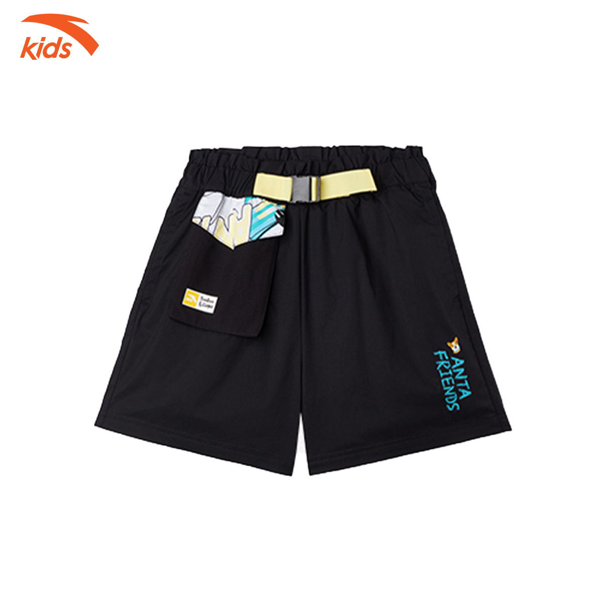 Quần short thể thao bé gái Anta Kids 362238301-2