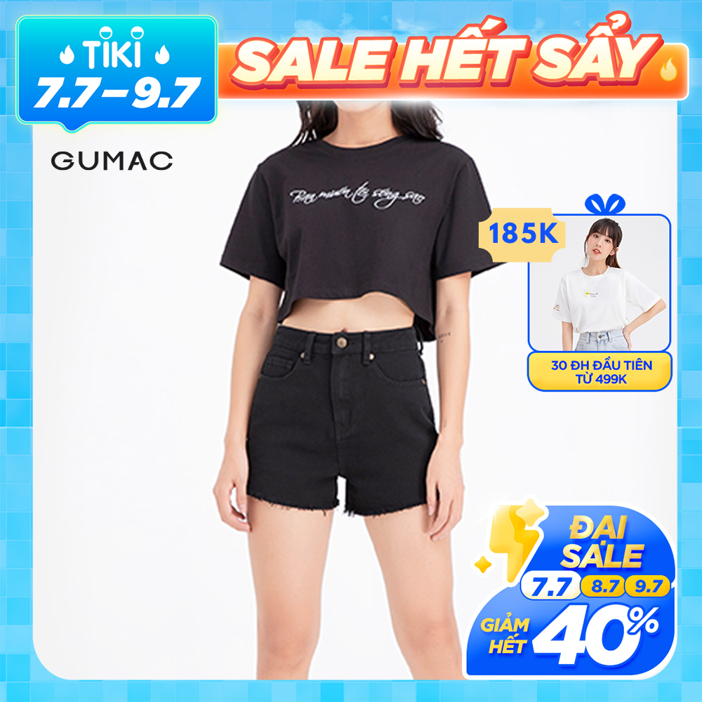 Quần short nữ GUMAC QJB606