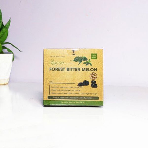 Viên ngậm khổ qua rừng, Hộp 20 viên