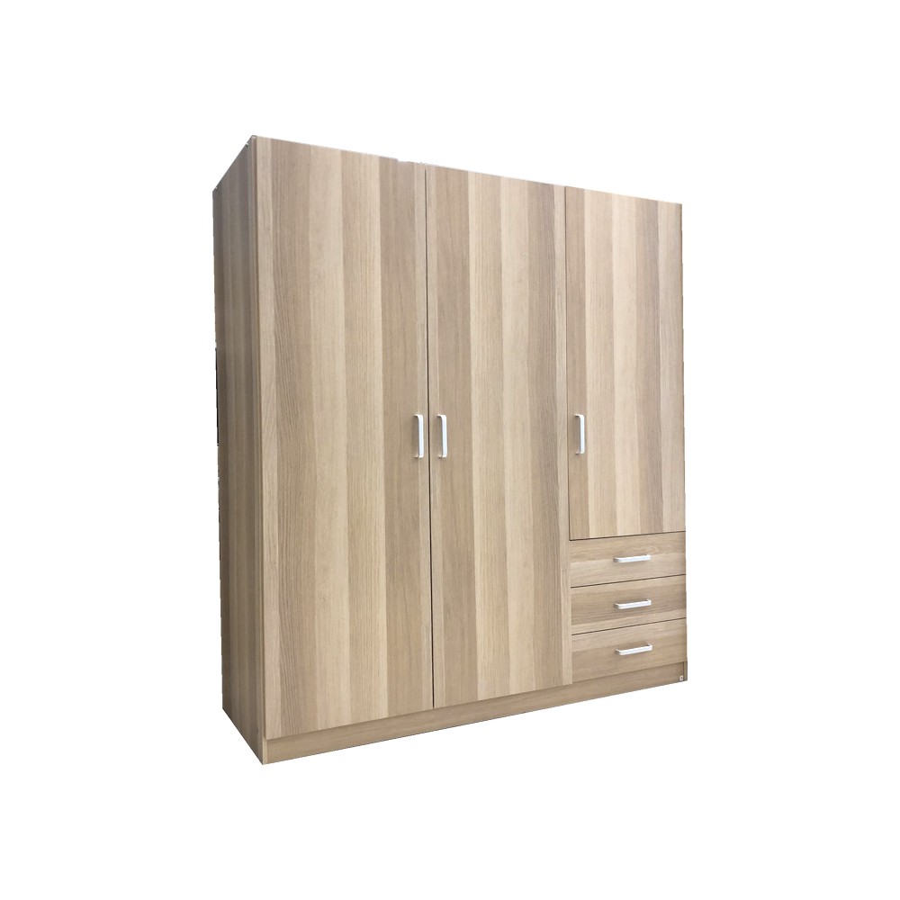 Tủ quần áo | JYSK Hagendrup | gỗ công nghiệp nhiều màu | R144xC176xS50cm