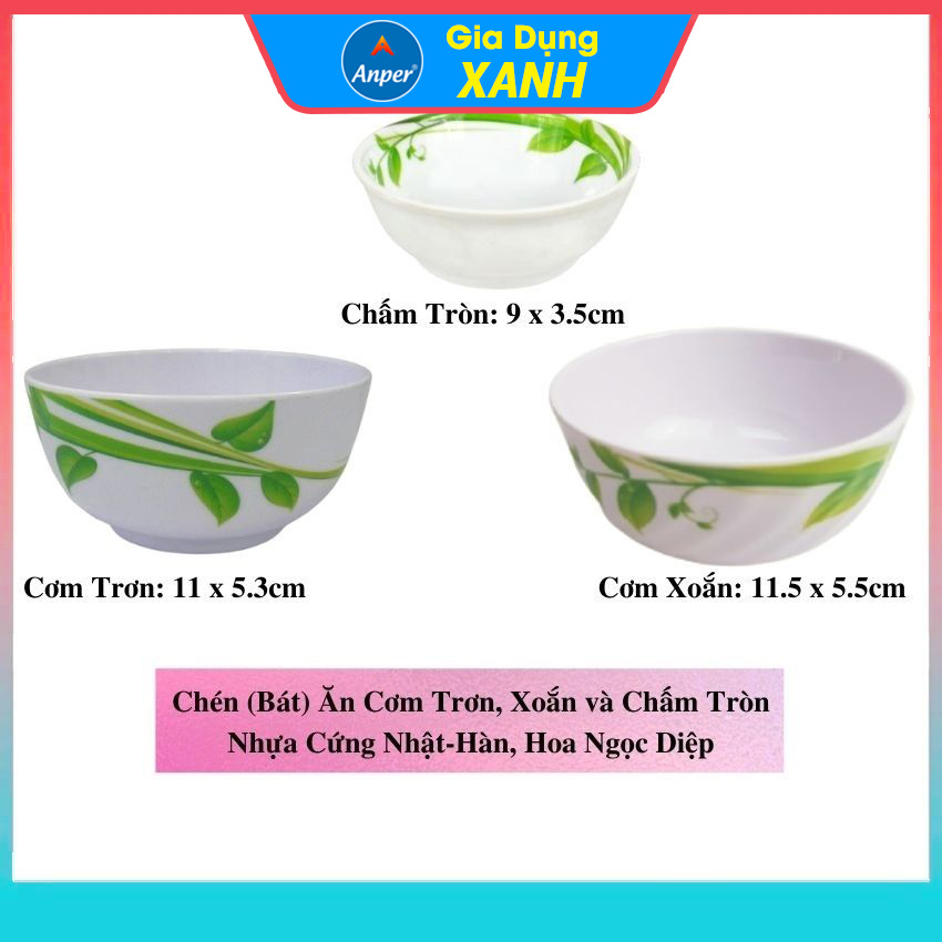 Chén ăn cơm nhựa Melamine cao cấp 11cm  Nhật Hàn chén ăn cơm  bát ăn cơm bát ăn cơm đẹp gia đình và nhà hàng shushi bộ chén bát đĩa tô tô nhựa ăn cơm