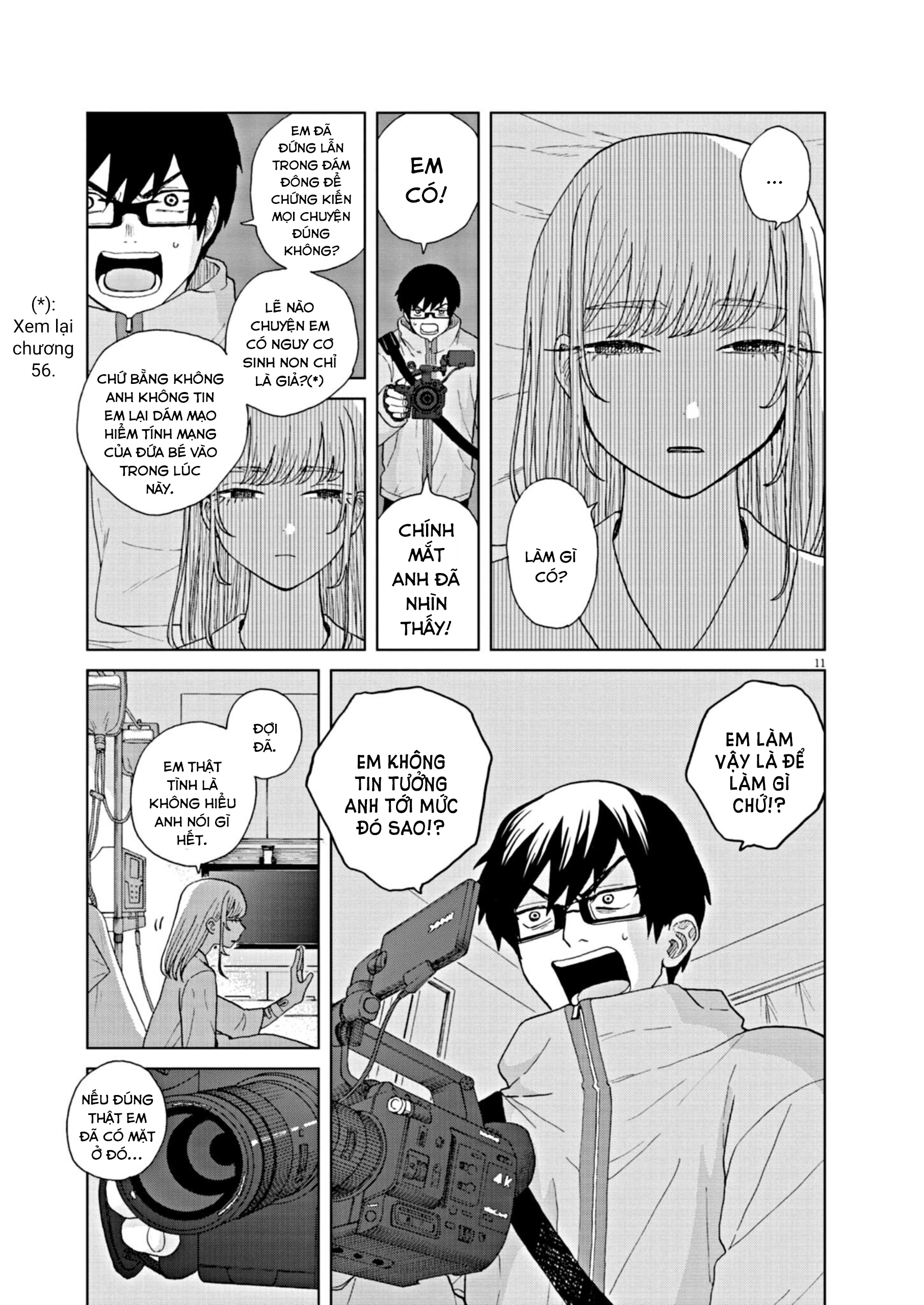 hãy cho em ''trung tình'' của anh chapter 66 11