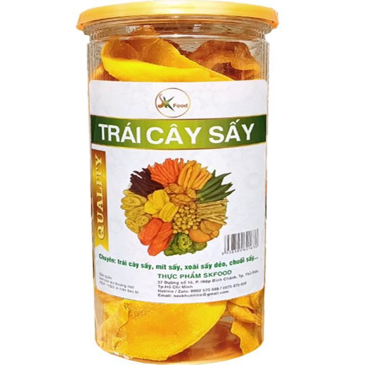 XOÀI SẤY VỊ CHUA NGỌT THANH NHẸ - MỖI HŨ 300G SK FOOD