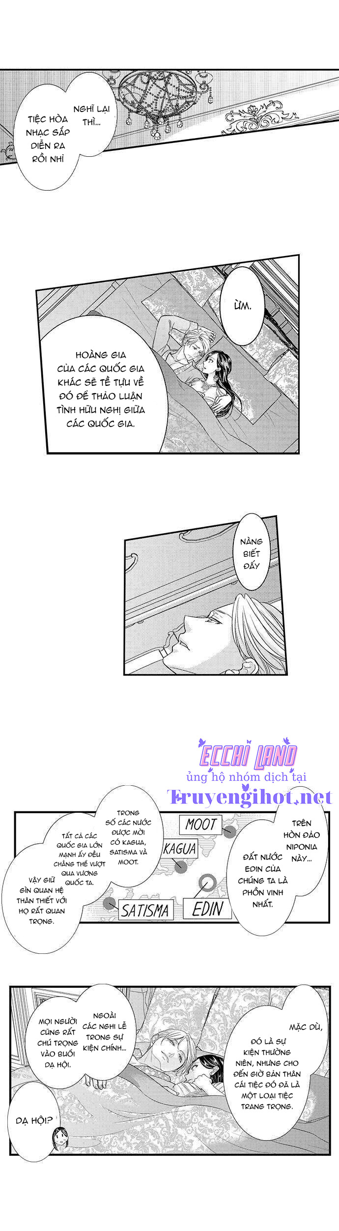 chuyển sinh vào thế giới khác ~ nếu muốn trở thành nữ hoàng hãy tìm cách để được hoàng đế sủng ái vào ban đêm chapter 38.1 6