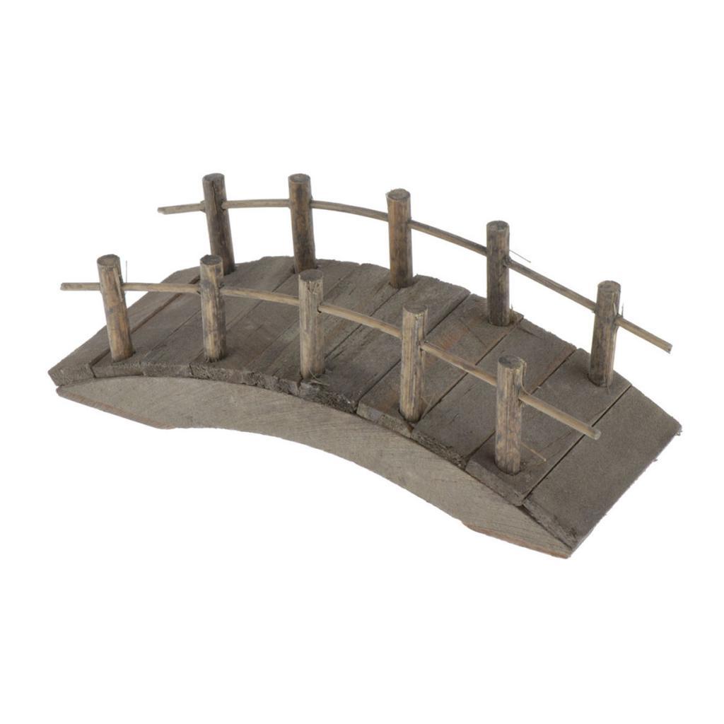 1/12 Dollhouse Miniature Arch Bridge Model For Fairy Garden Accessory