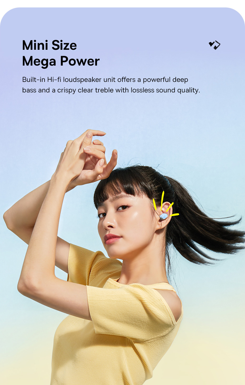 Tai nghe Bluetooth Baseus WM02- hàng chính hãng