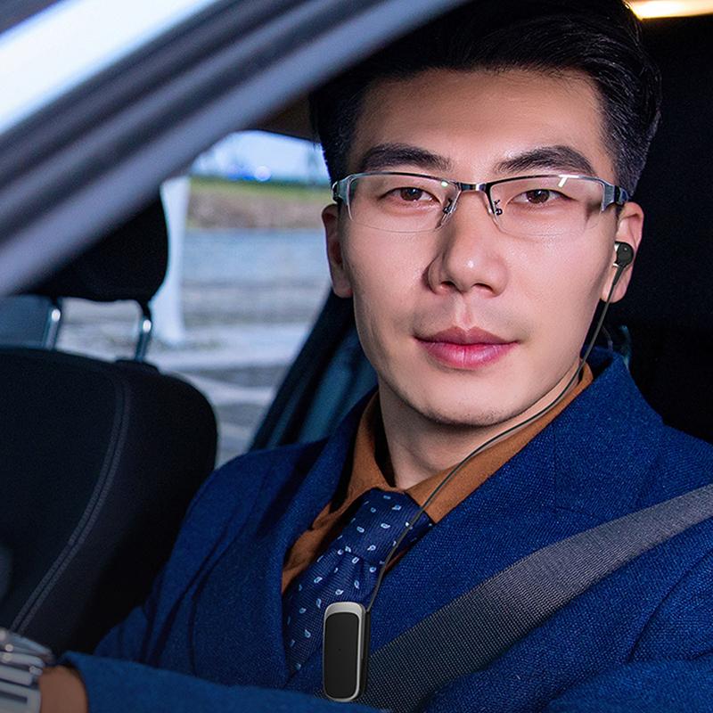 Mini Di Động Không Dây Bluetooth Tai Nghe In-Ear Báo Rung Mặc Kẹp Tay Tai Nghe Nhét Tai Tai Hoa Sen Với dây