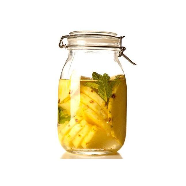 Hũ thủy tinh nắp cài Fido 1000ml