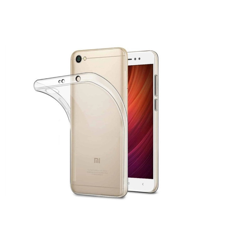 Ốp lưng dẻo silicone trong suốt dành cho Xiaomi Redmi Note 5A