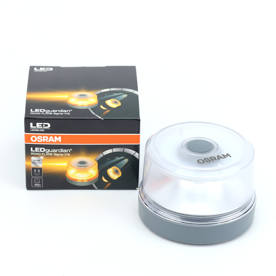 Đèn LED Cảnh Báo Xoay Chớp Đế Nam Châm OSRAM Signal V16 - Nhập Khẩu Chính Hãng