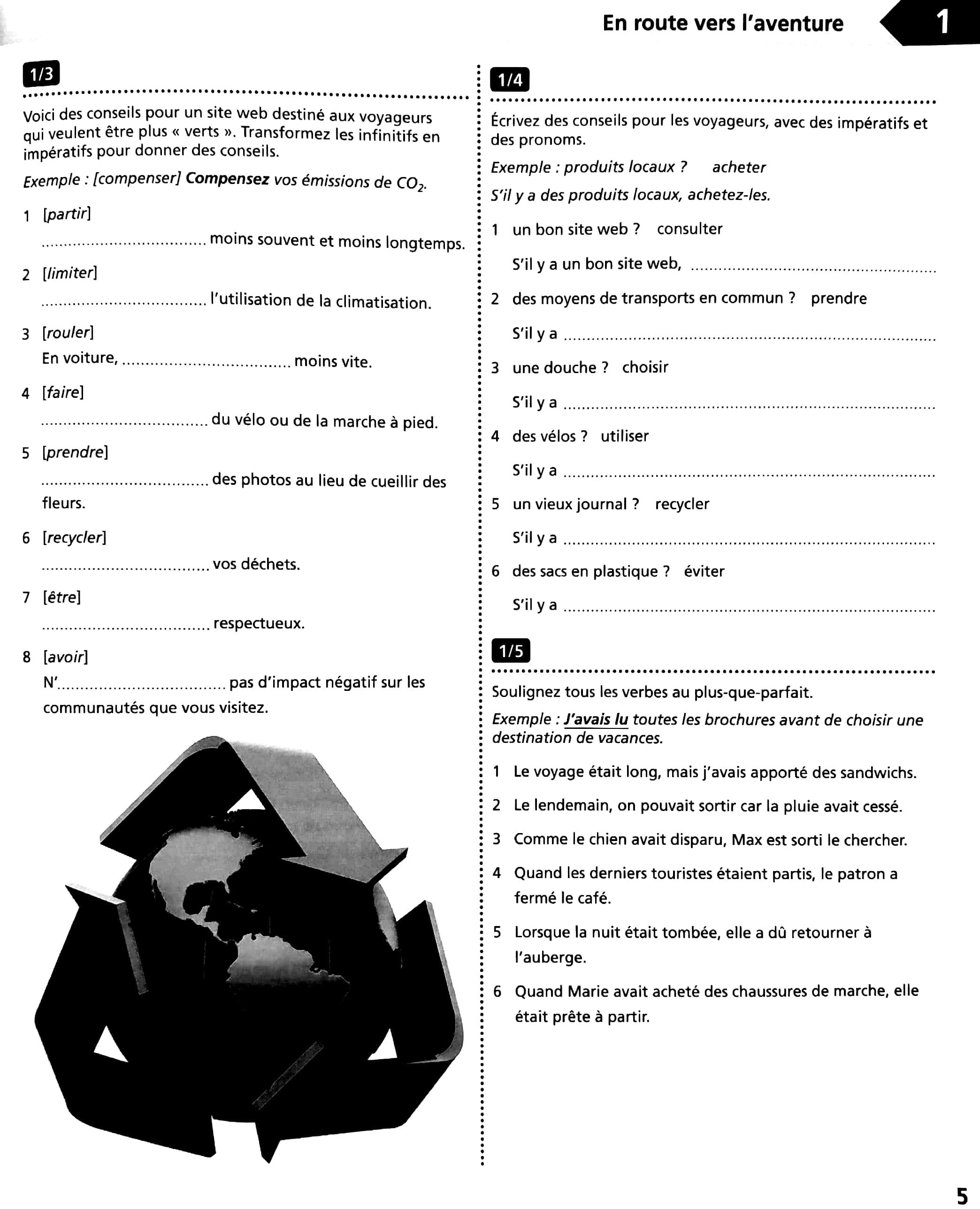 Sách ngoại văn: Panorama francophone 2 Workbook: French ab initio for the IB Diploma (French Edition)