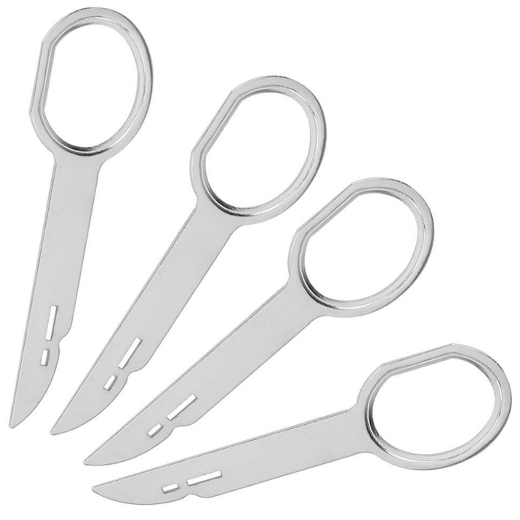 3.5mm Female AUX Audio Music Cable+Removal Keys