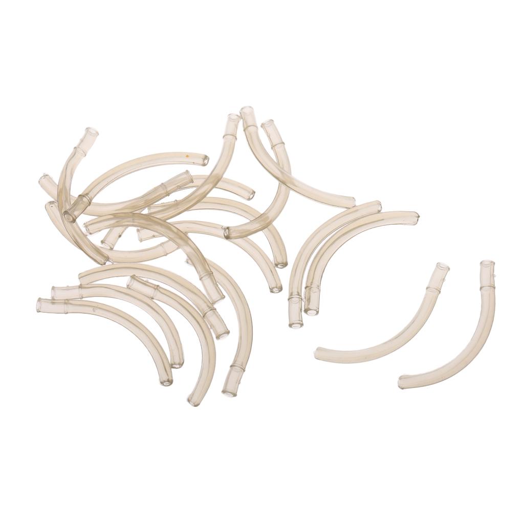 20pcs Hook Aligner Carp Fishing Line Aligner Hair rigs Terminal Tackle 40mm