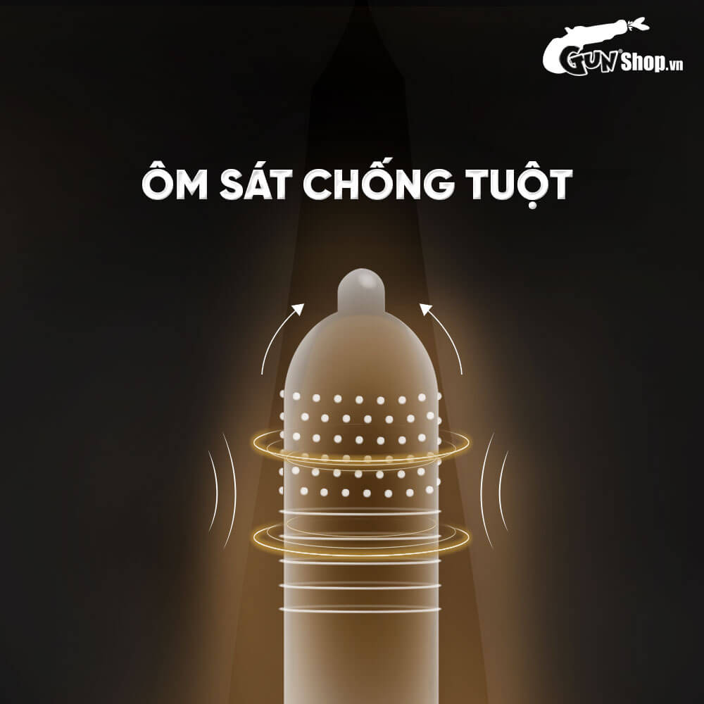 Bao cao su Shell Play Circle 6 tính năng - Hộp 10 cái + 1 Play Box Circle