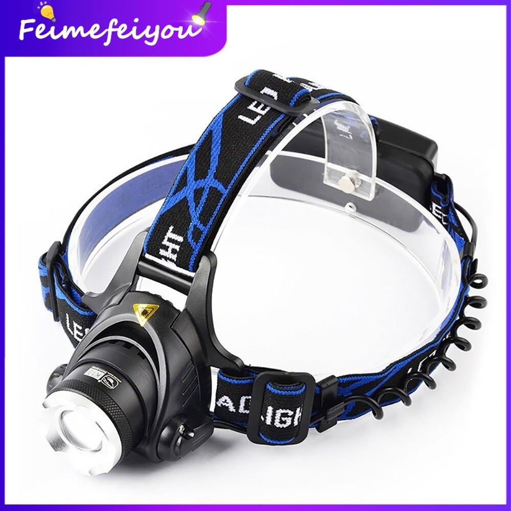 LED Headlamp 4 Modes Motion Sensor Head Lamps Induction Headlight with USB Rechargeable Adjustablew