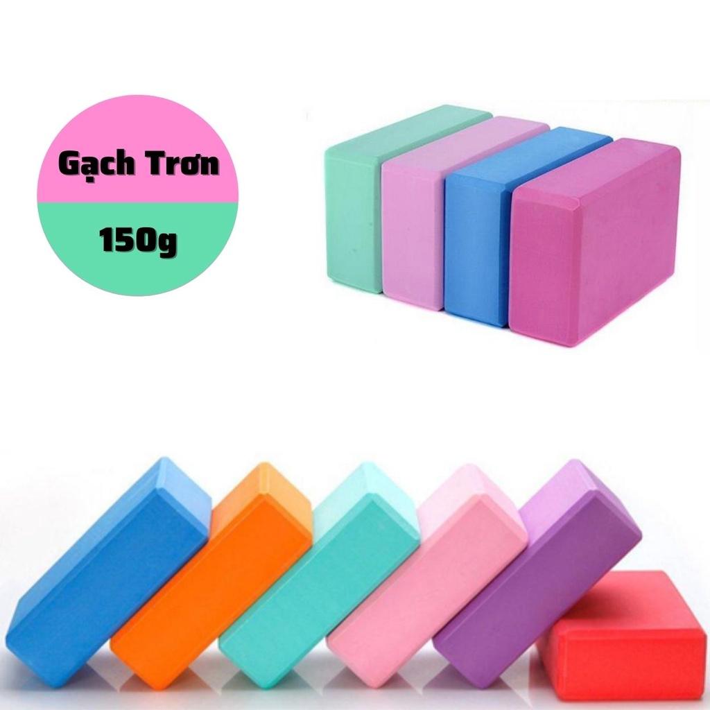 Gạch tập Yoga, Gối tập yoga blocks in hoa MANDALA cao cấp EVA Cứng gấp 3 lần loại thông thường