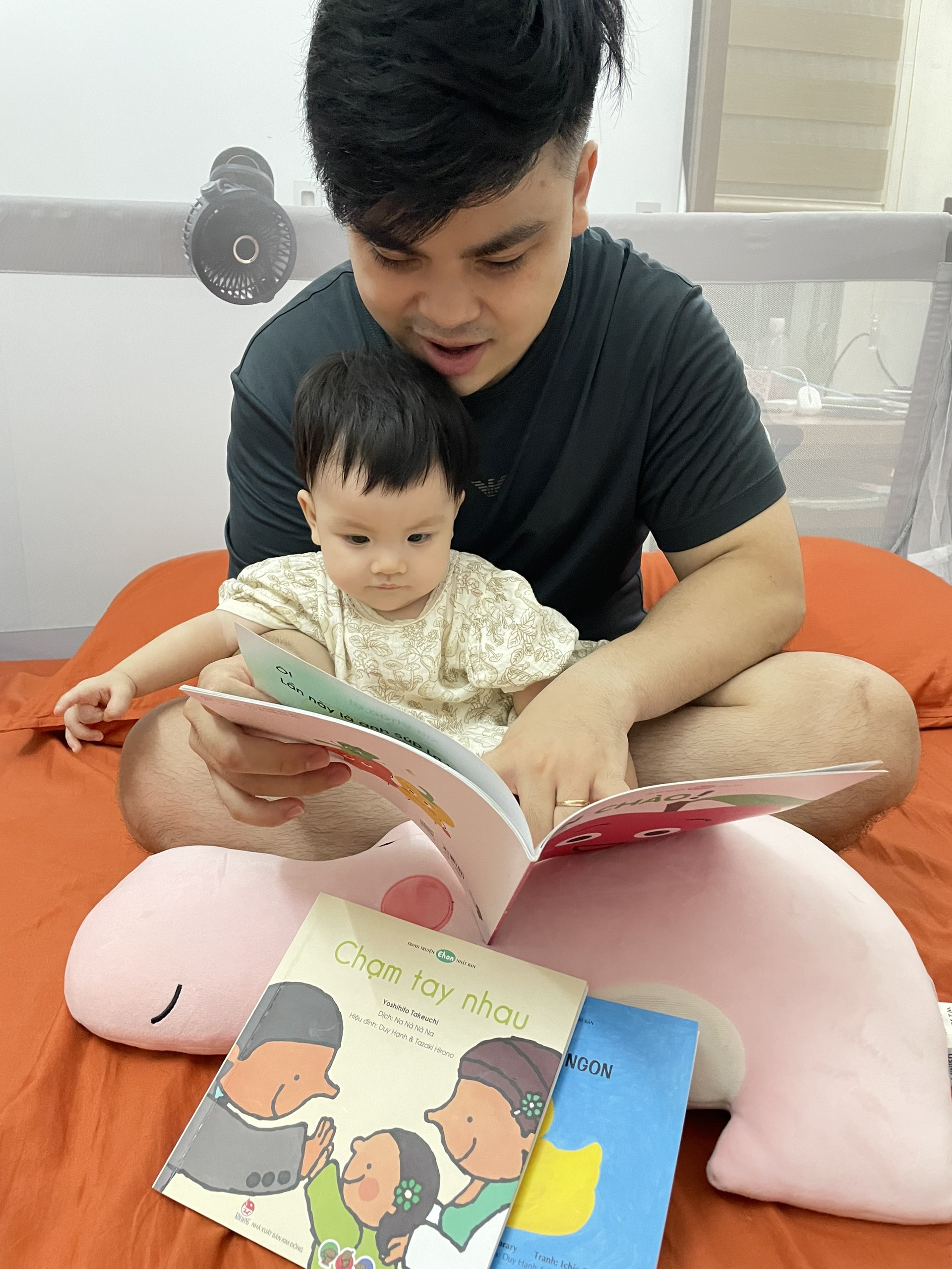 Truyện Ehon bé 1-2-3 tuổi - Bộ 4 cuốn Em bé biết yêu thương
