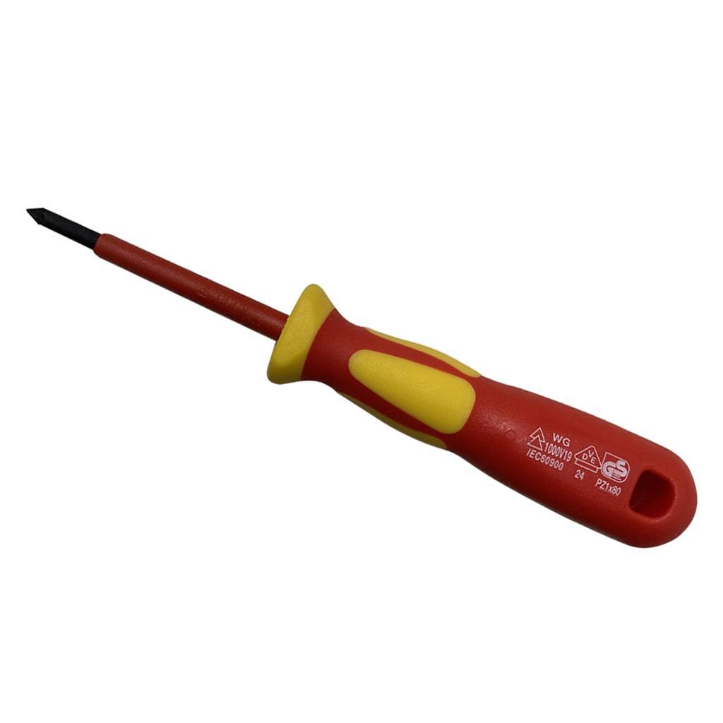 1000V Insulated Screwdriver Phillips Screwdriver Set Industrial Tool 4mm PZ1