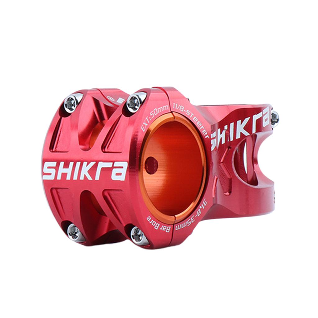 31.8mm Mountain  Handlebar Stem Fixed Gear MTB Bike Riser Bar Red