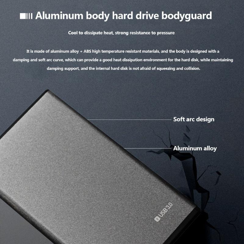Ổ Cứng Ngoài 2.5" 6TB Usb 3.0 Siêu Mỏng Cho PC/Desktop/Laptop/MacBook/Chromebook