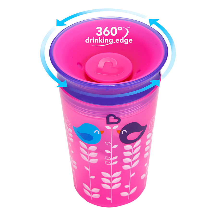 Cốc Tập Uống Deco 360 Độ Munchkin MK15862 (266ml) - Mẫu Ngẫu Nhiên