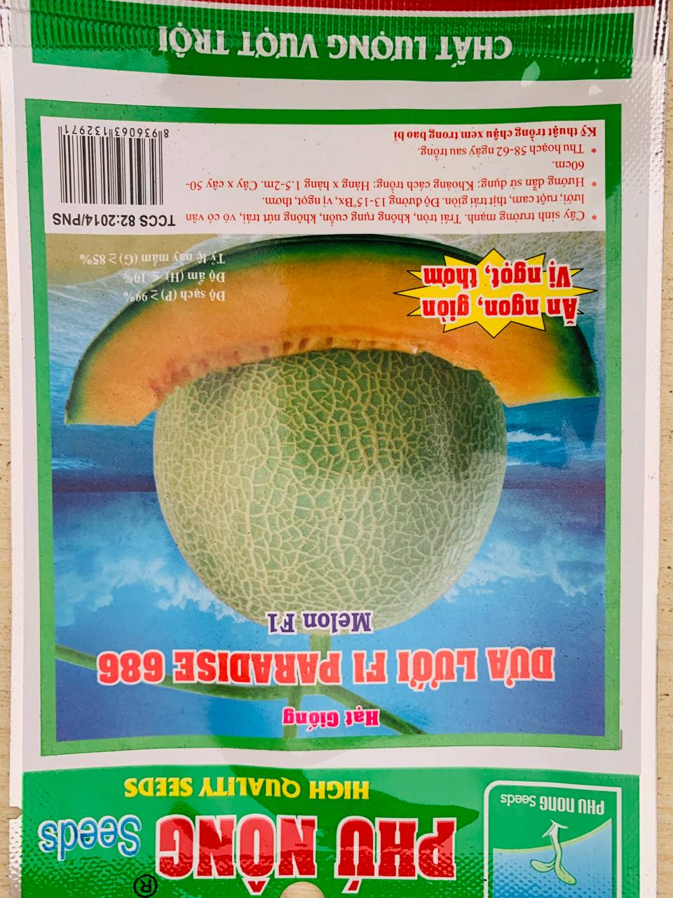 Hạt giống dưa lưới