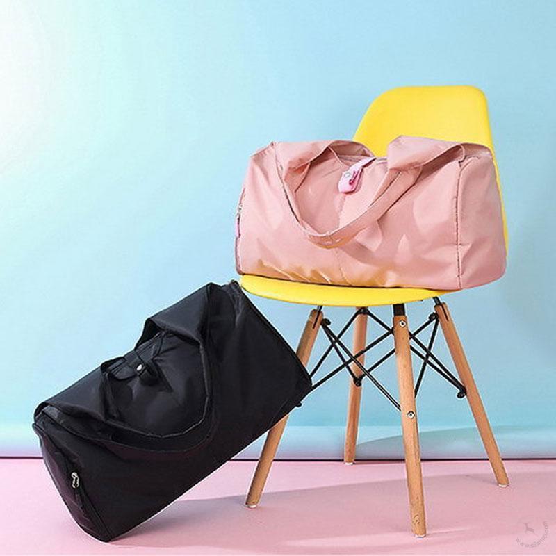 Túi xách đeo vai sức chứa lớn vải Oxford chống nước - Đen