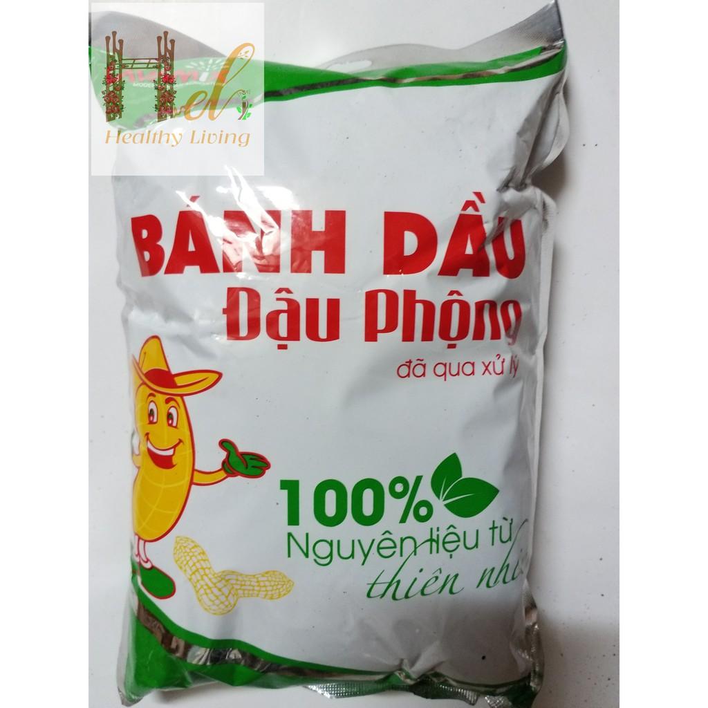 Bánh Dầu Đậu Phộng Đã Qua Xử Lý 100% Từ Thiên Nhiên 1KG Trồng Hoa Hồng, Hoa Mai Bằng Đất Sạch, Xơ Dừa Và Phân Bón Hữu Cơ