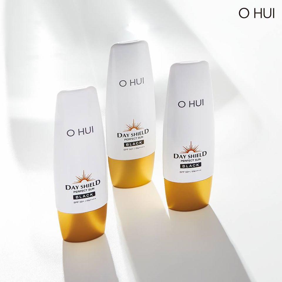 Kem chống nắng OHUI Day Shield Perfect Sun Black SPF50+ PA++++ 80ml